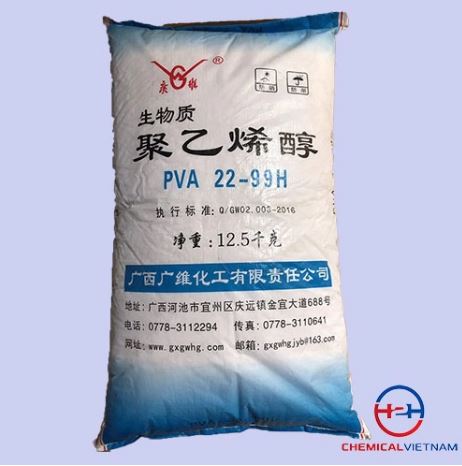 Polyvinyl Alcohol - PVA - Hóa Chất Công Nghiệp H2CHEMICAL - Công Ty TNHH H2CHEMICAL Việt Nam